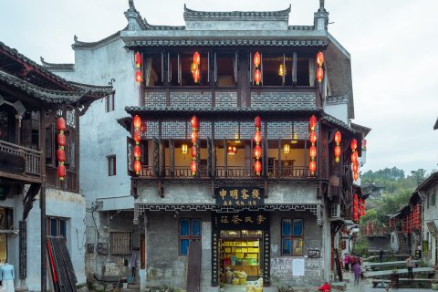 婺源李坑申明客栈