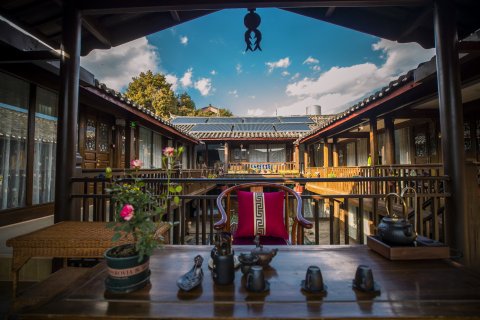 丽江忘尘居客栈(二号院)