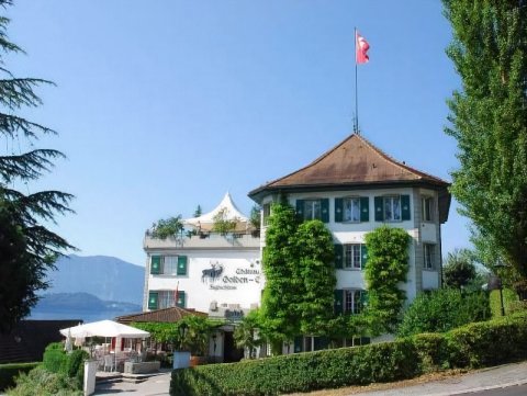 瑞士木屋梅利失施钦 - 哈格迪锁之酒店(Jagd-Schloss – Swiss-Chalet Merlischachen)