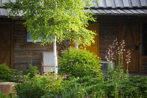 禾木时光里花园民宿