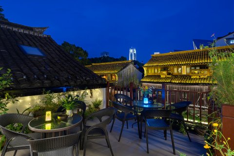 花筑·五十七号院民宿(绍兴鲁迅故里城市广场地铁站店)