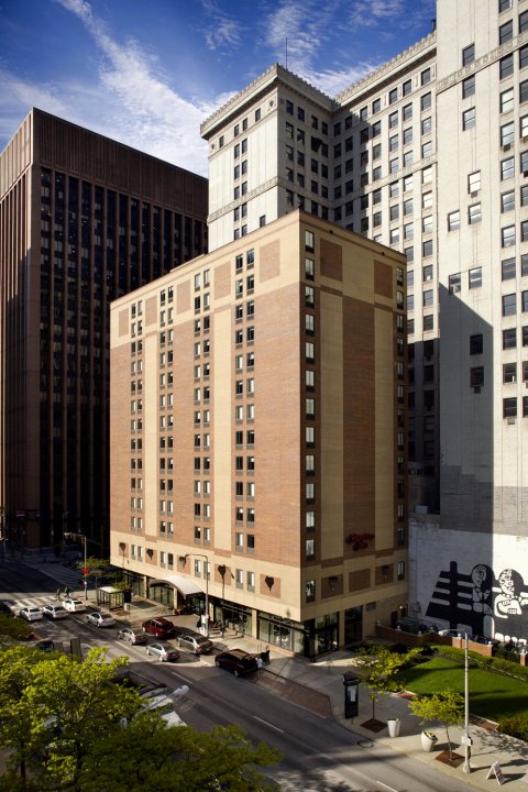 克里夫兰市中心希尔顿欢朋酒店(Hampton Inn Cleveland-Downtown)