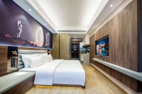 柴印未来酒店(成都龙湖滨江天街东郊记忆地铁站店)