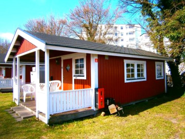 赫尔辛格格隆内哈弗宿营地及别墅酒店(Helsingør Camping & Cottages Grønnehave)