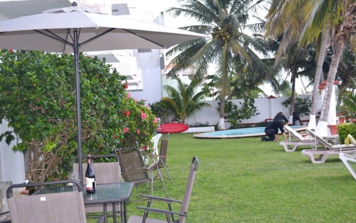 太阳海滩坎昆皇家牧场公寓式酒店(Departamento en Condominio Real Hacienda, Sol Mar y Playa Cancun)