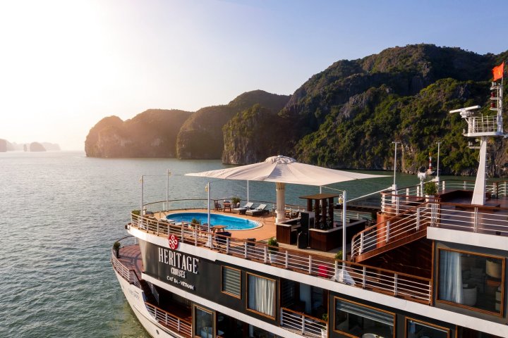 阿其佩拉古猫咪传统游轮酒店(Heritage Cruises Binh Chuan Cat Ba Archipelago)