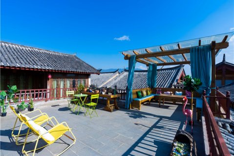 丽江古城一城楼客栈