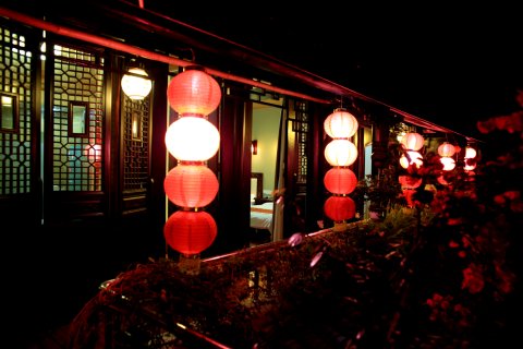 平乐古镇花间雅阁