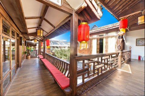 丽江束河古镇蜜语客栈