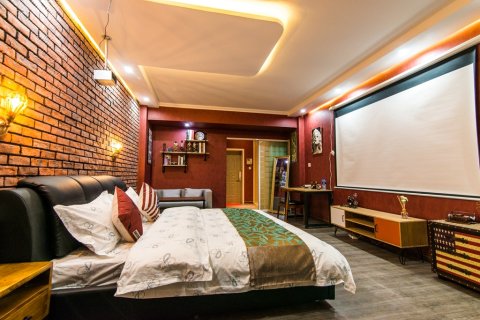 兰州橙子主题公寓(兰州中心省博物馆店)