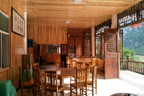 龚滩古镇观景楼