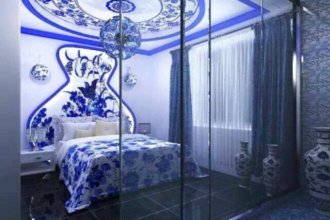 太仆寺旗北城夜色主题宾馆