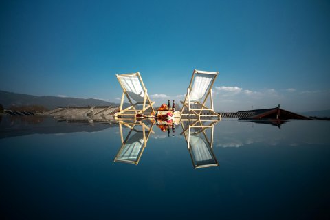 花筑·阳光三地丨Cloud天空之境·落日晚霞观景美宿(束河古镇店)