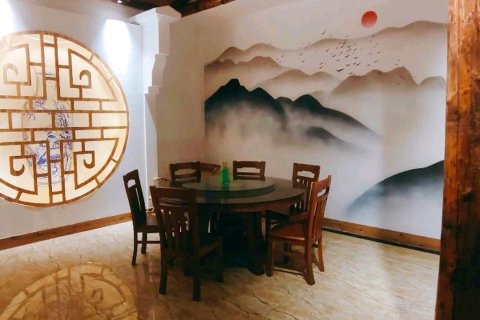 云台山岸上碧天蓝月酒店