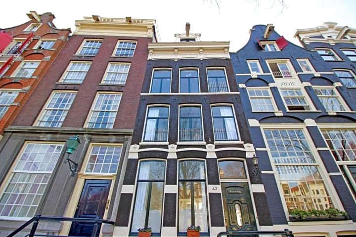 安妮弗兰克之家附近舒适乔达安运河屋住宿加早餐旅馆(Cozy Jordaan Canalhouse Near Anne Frank House)