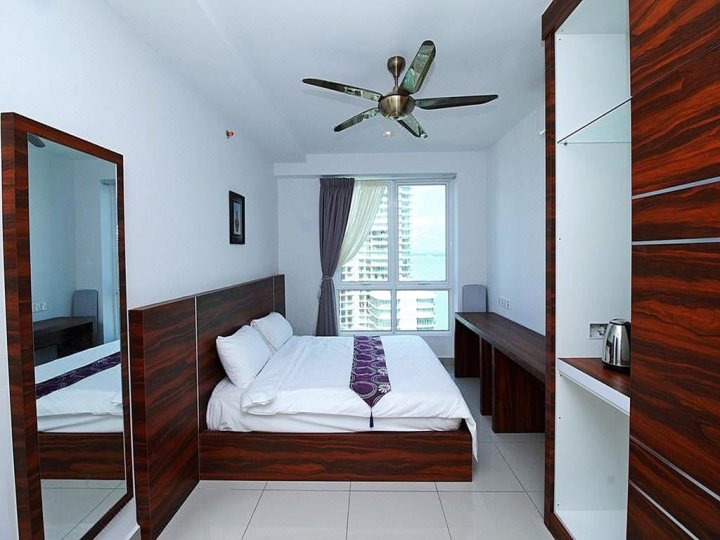 槟城二卧室公寓套房(海景)B(2 Bedrooms Apartment Sea View Suites Type B Penang)