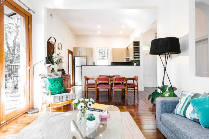 Historic 1890s House with Terraced Backyard Deck