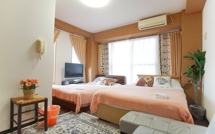阳光明媚 日本桥 舒适公寓51（无追加人数费(Sunny and Comfortable Hostel One Bedroom Standard Apartments)