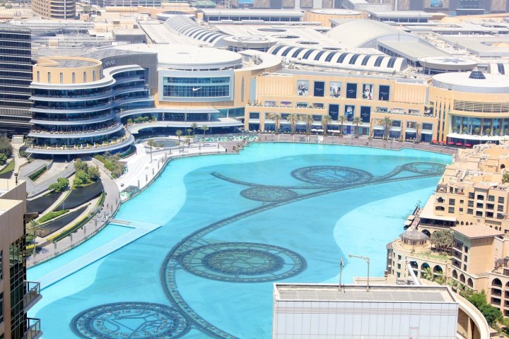 哈利法塔景豪华两卧室公寓(2 Bedroom Apartment Burj Khalifa View)