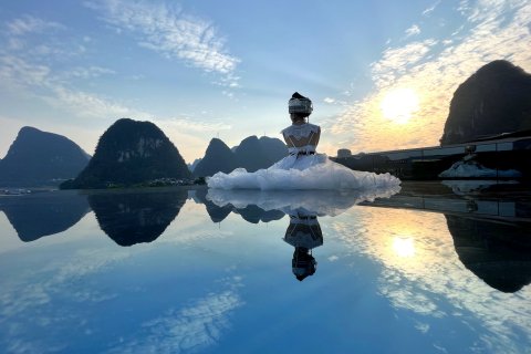 小清迈天空之镜店(阳朔西街龙头山码头店)