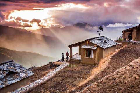 山羊村纳加提巴酒店(The Goat Village Nag Tibba)