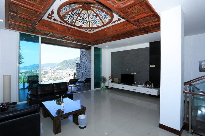 巴东三卧室海景私人泳池别墅(Patong Seaview Villa 3BDR Private Pool)