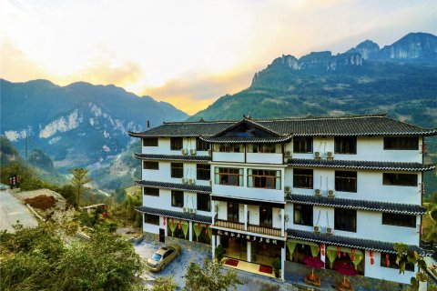 恩施大峡谷峡谷居游多多客栈