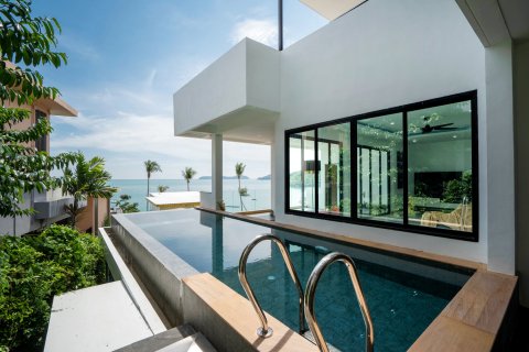 全景海景Ao Yon 海滩海滨瑞安主持私人豪华别墅(Private and Luxurious Villas, Panoramic Ocean View. Beach Front on the Ao Yon Beach. Hosting by Ryan)