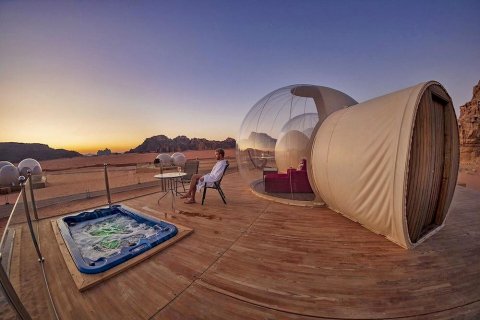 瓦地莱姆泡泡光之酒店 - 营地(Wadi Rum Bubble Luxotel)