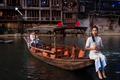 凤凰古城一宿南梦江景民宿