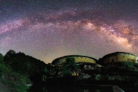 龙岩初溪土楼余庆楼客栈