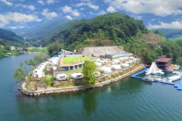 Gapyeong Camptong Island Pension N Glamping