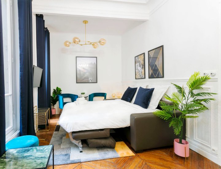 蓬皮杜中心时尚1卧公寓(Stylish le Marais 1Br by Centre Pompidou)