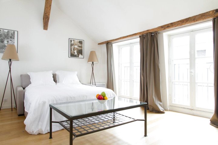 圣日耳曼德普雷斯塞纳河温馨1卧公寓(Lovely 1Br Near the Seine Saint Germain des Pres)