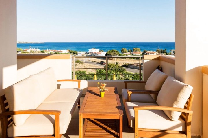 Pefki Sea View Villas Rhodes Three-Bedroomed Villa for up to 6 People with Private Pool