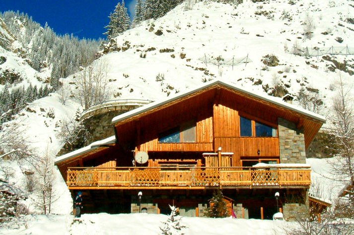 格兰德阿尔贝特小木屋(Luxurious Chalet in Champagny en Vanoise Near Ski Area)