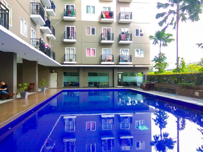 Fully Furnished With Comfortable Design Studio Sunter Park View Apartment