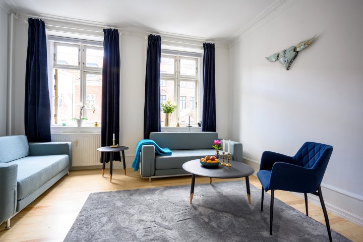 Fantastic Three-Bedroom Apartment in Copenhagen Østerbro