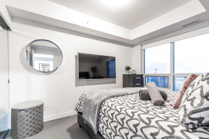 Modern 1Br with Unobstructed Views, in the Heart of DT Toronto!