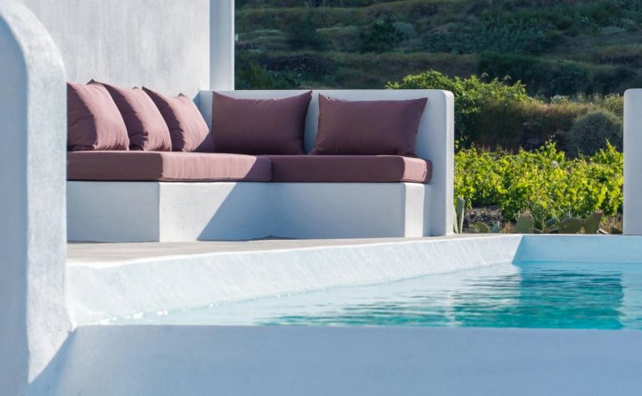 Azar Villas Santorini Senior Suite with Private Pool and Sea View