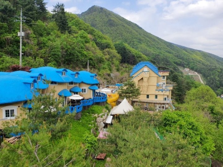 Gapyeong Smurf Pension (Dogs Allowed, Dog Playground)