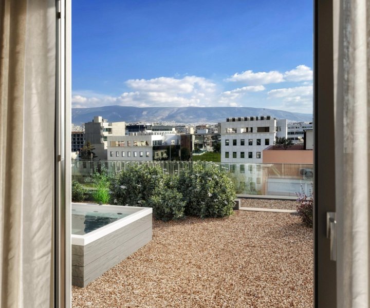 Roof Garden Apartment with Outdoor Jacuzzi