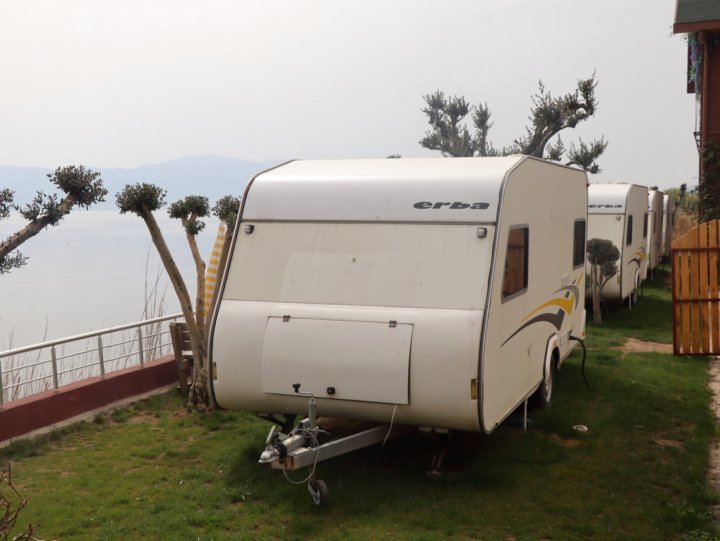 Cozy Caravan Surrounded by Nature in Iznik Bursa