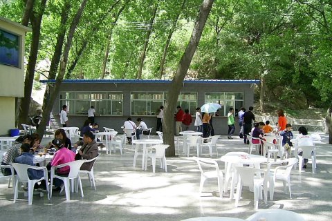 蓝田汤峪湖酒店