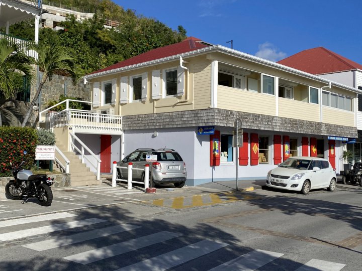 Strandgatan is a Beautiful Apartment Overlooking the Port of Gustavia in St Barths.
