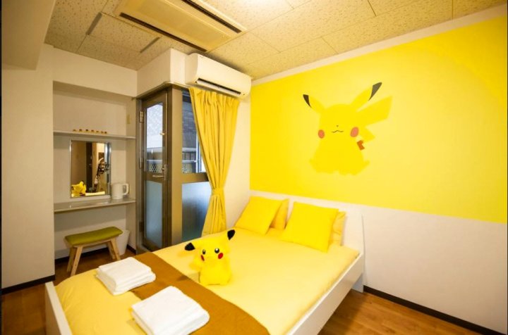 大阪难波皮卡丘公寓PA02(Osaka Namba Pikachu Apartment PA02)
