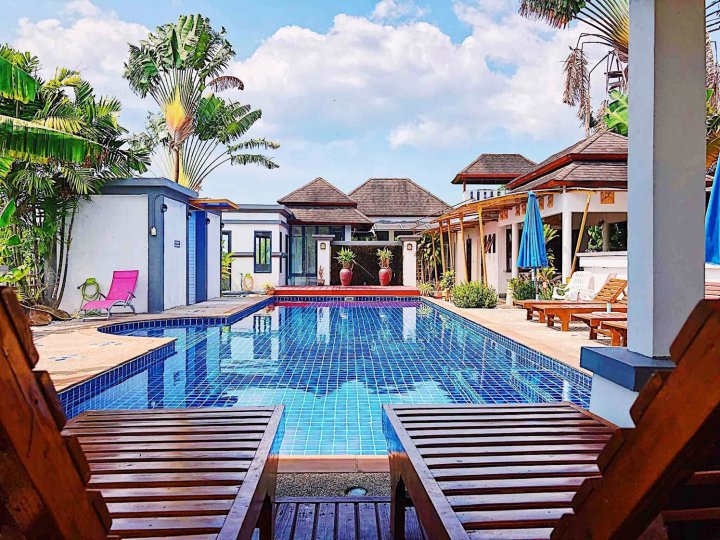 靠近奈杨海滩的现代3卧室Safari泳池别墅(Contemporary 3Bd Safari Pool Villa Near Nai Yang Beach)