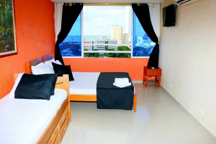 海景公寓1-11c有空调/wifi(1C11 APARTMENT IN CARTAGENA FRONT OF THE SEA)