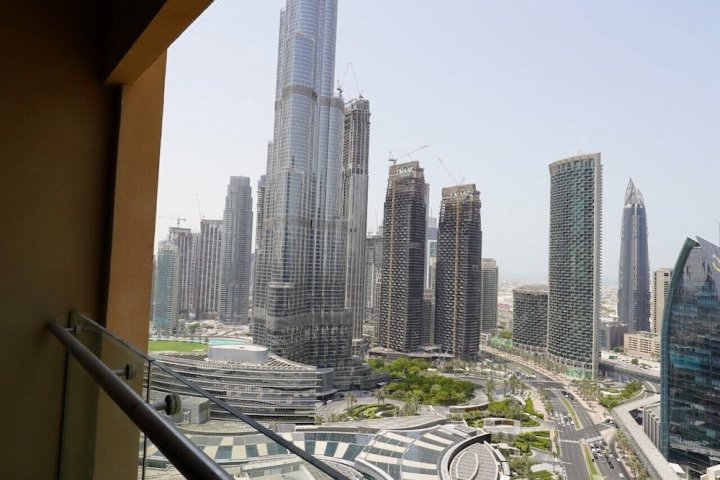 SuperHost - Downtown Premium Studio with Burj Khalifa View I Address Dubai Mall