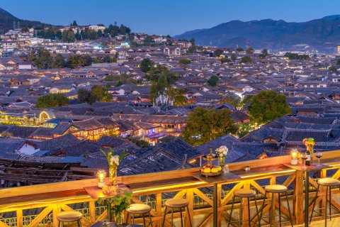 丽江悦庭丨360度空中露台·古城极景·雪山美宿